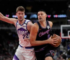 华体会官方网站-武切维奇35+7+5准绝杀公牛险胜爵士 森萨博43分生涯新高